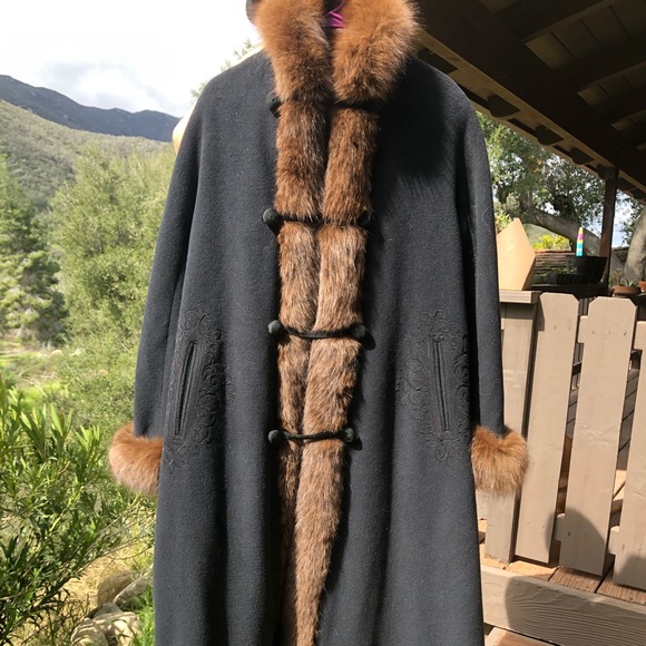 Oscar De La Renta Mink-lined Coat